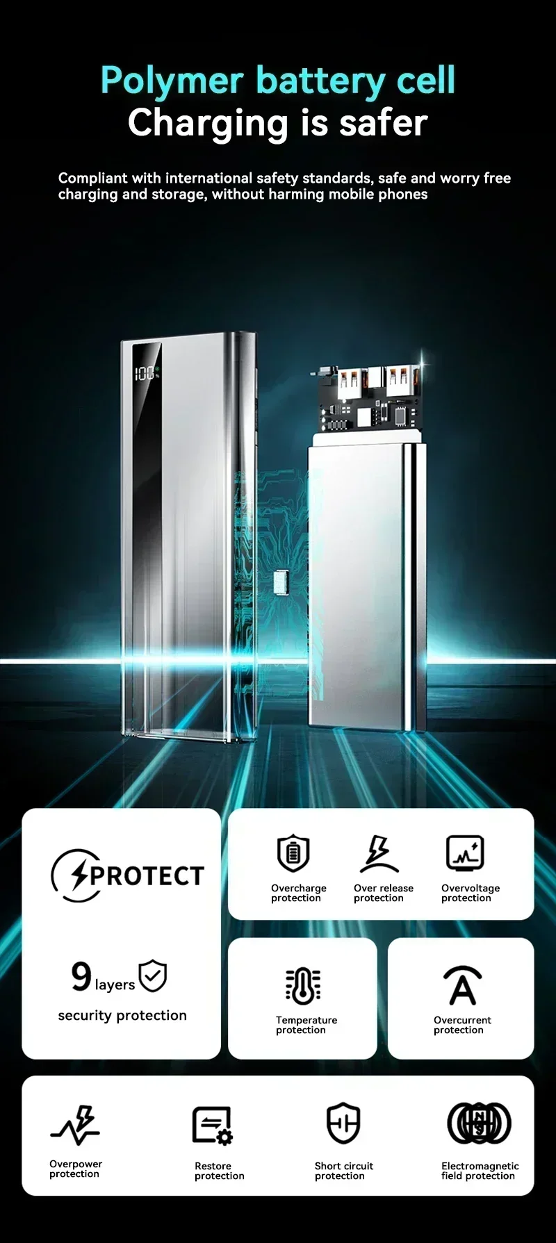 Lenovo 500000mAh 120W Portable Power Bank Large Capacity Super Fast Charge External Battery For Xiaomi Iphone 2026New Lenovo 500000mAh 120W Portable Power Bank Large Capacity Super Fast Charge External Battery For Xiaomi Iphone 2026New