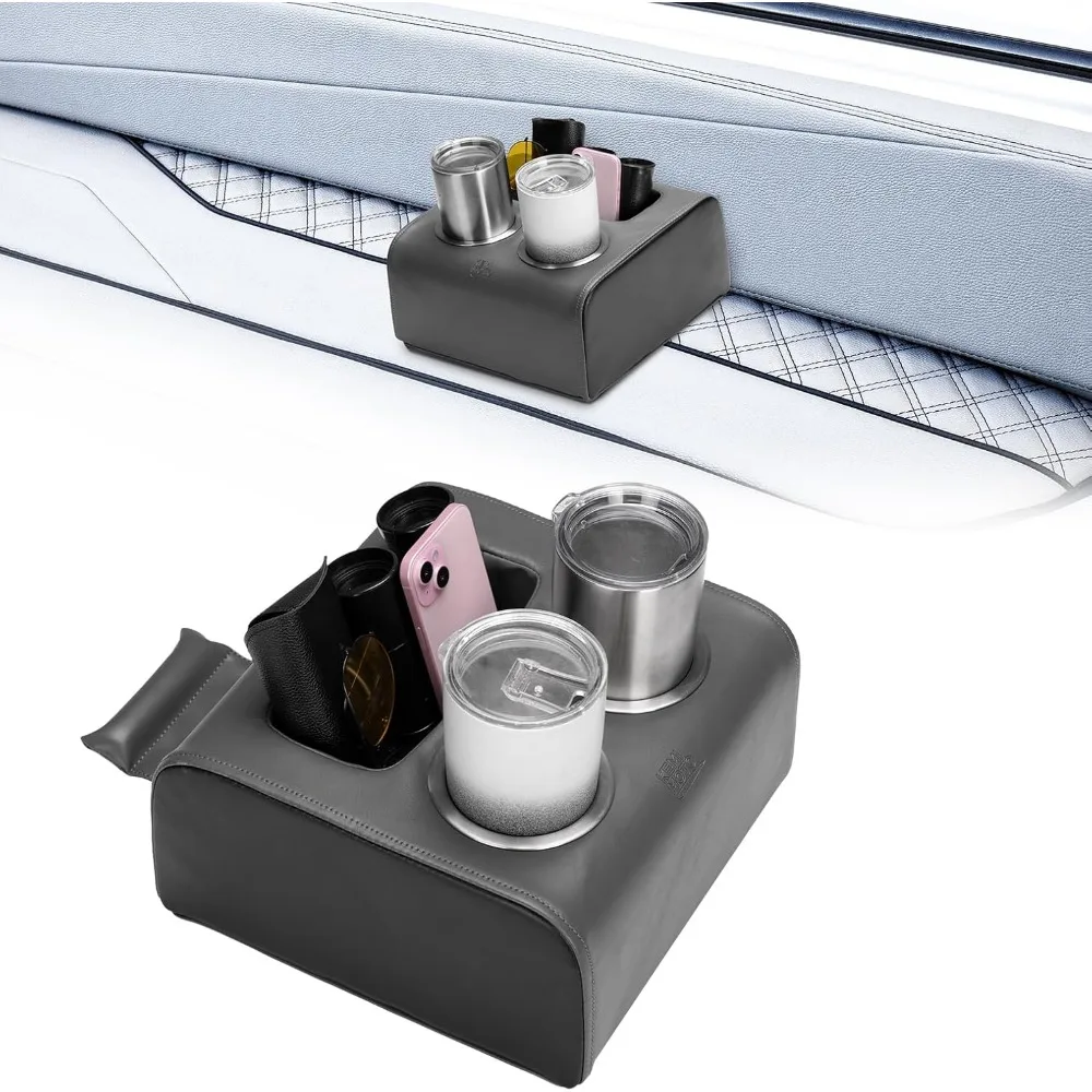 Anti Slip PU Leather Marine Drink Holder Organizer for Boat Truck Car Back Seat Black
Anti Slip PU Leather Marine Drink Holder Organizer for Boat Truck Car Back Seat Black