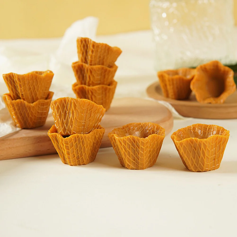 12 PcsEmpty Ice Cream Cone Model Light Brown Phone Cover Accessories Hairpin Charm Mini Cones Decor phone case decor
12 PcsEmpty Ice Cream Cone Model Light Brown Phone Cover Accessories Hairpin Charm Mini Cones Decor phone case decor