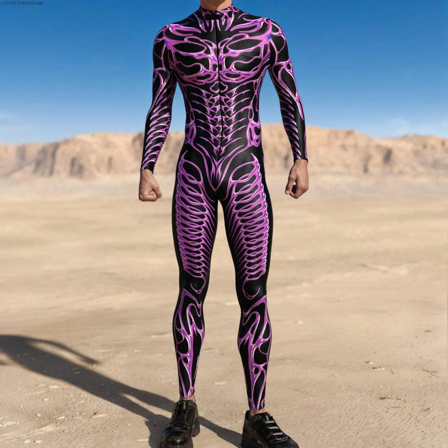 AP Alien Skull Cosplay Jumpsuit Steampunk Gothic Men Bodysuit Halloween Holiday Party Costume Performance Romper Zentai Suit
AP Alien Skull Cosplay Jumpsuit Steampunk Gothic Men Bodysuit Halloween Holiday Party Costume Performance Romper Zentai Suit