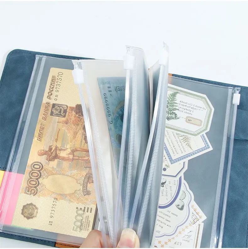 10Pcs A5 Binder Pockets A6 6-Hole Zipper Binder Folders Pouches PVC Cash Budget Loose Leaf Bag For Binder Notebook Planner
10Pcs A5 Binder Pockets A6 6-Hole Zipper Binder Folders Pouches PVC Cash Budget Loose Leaf Bag For Binder Notebook Planner