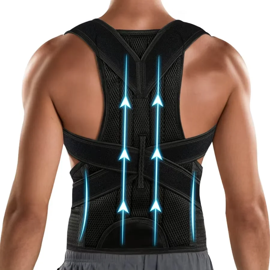 Anti-Humpback Orthotics Band for Men And Women Adult Invisible Back Support Posture Brace for Correcting Bad Posture Inner Wear
Anti-Humpback Orthotics Band for Men And Women Adult Invisible Back Support Posture Brace for Correcting Bad Posture Inner Wear