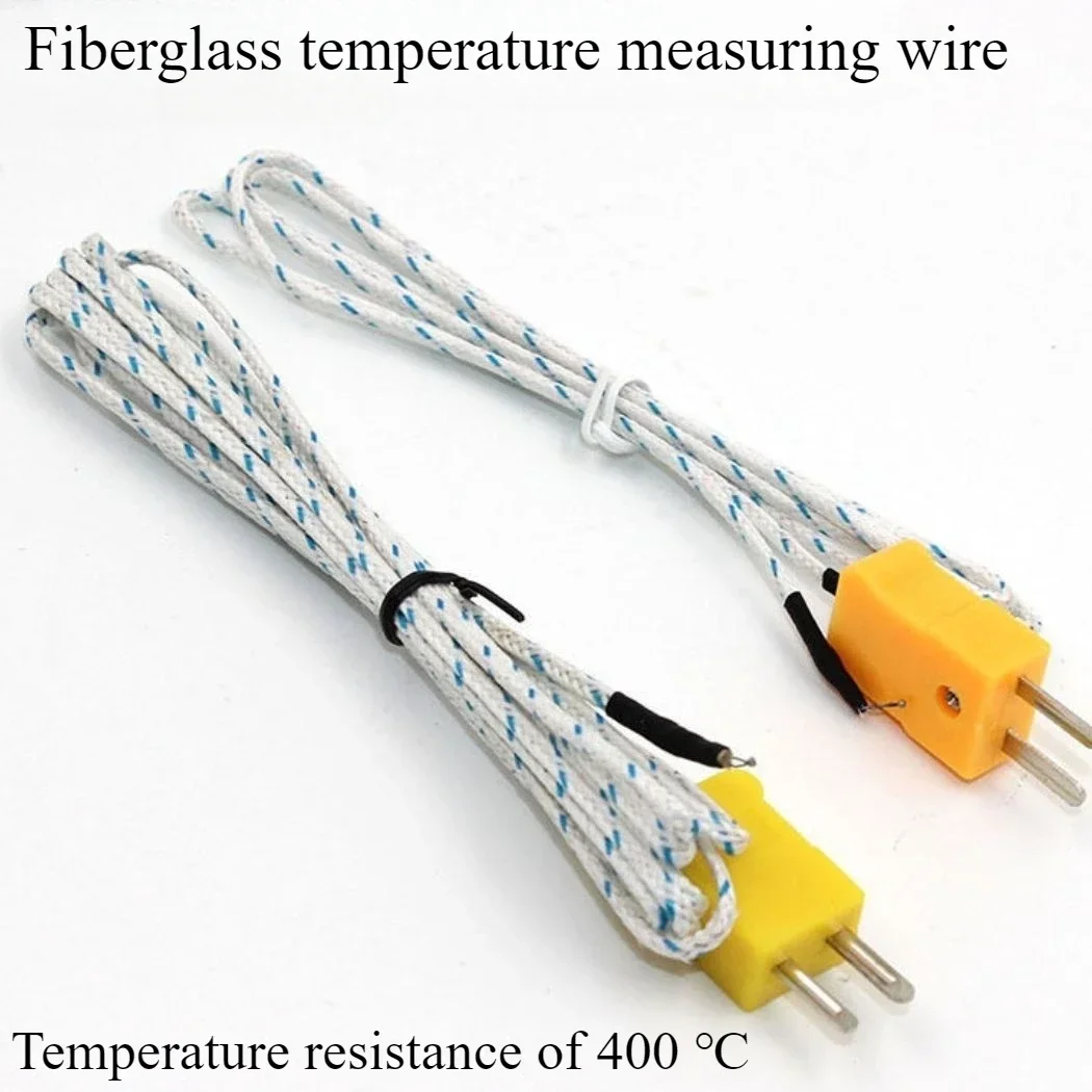 1pcs Temperature probe K type 1 meter Temperature line Point temperature line Instrument temperature line Concrete
1pcs Temperature probe K type 1 meter Temperature line Point temperature line Instrument temperature line Concrete