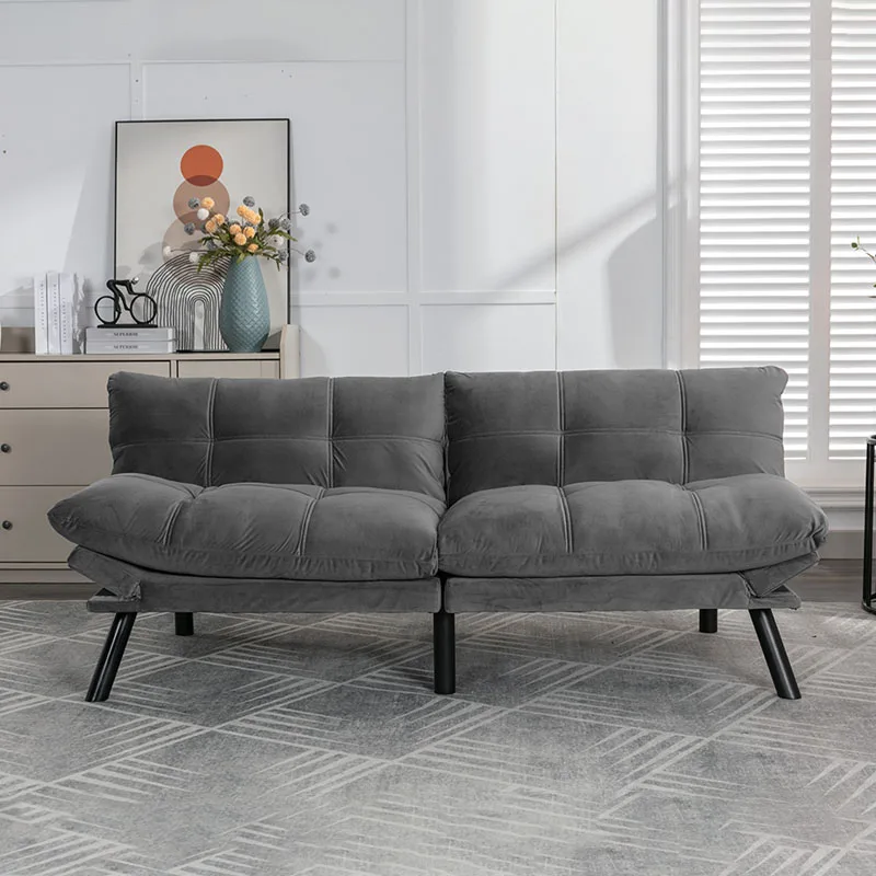 Minimalist Modern Leather Light Grey Soft Living Room Sofa 2 Seat Convertible Folding Modern Sofa Bed Room Well or Small Apartme
Minimalist Modern Leather Light Grey Soft Living Room Sofa 2 Seat Convertible Folding Modern Sofa Bed Room Well or Small Apartme