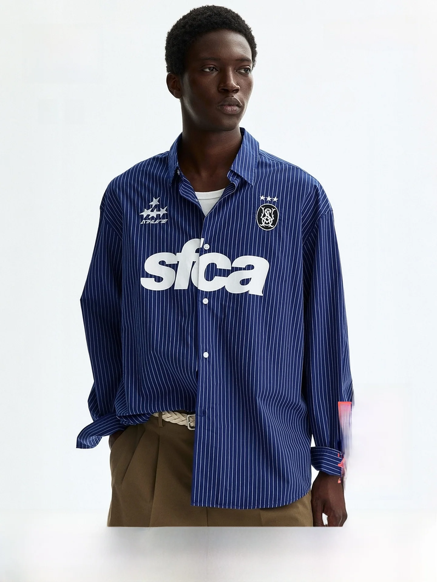 H&M Men's Cotton Poplin Shirt Summer 2026 Commute Casual Version Print Simple Long Sleeve Standard Fit Open Cardigan
H&M Men's Cotton Poplin Shirt Summer 2026 Commute Casual Version Print Simple Long Sleeve Standard Fit Open Cardigan