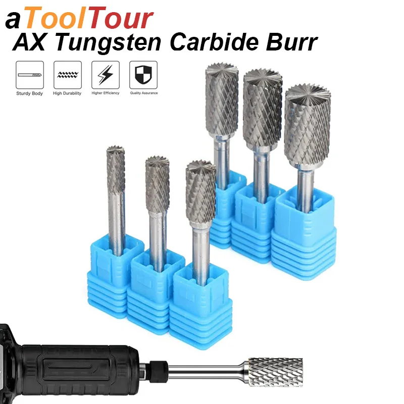 Style A Top Cut Tungsten Rotary File Carbide Burr Mill Cutter Pneumatic Die Grinder Abrasive Tool Drill Bur Bit For Metal Wood
Style A Top Cut Tungsten Rotary File Carbide Burr Mill Cutter Pneumatic Die Grinder Abrasive Tool Drill Bur Bit For Metal Wood