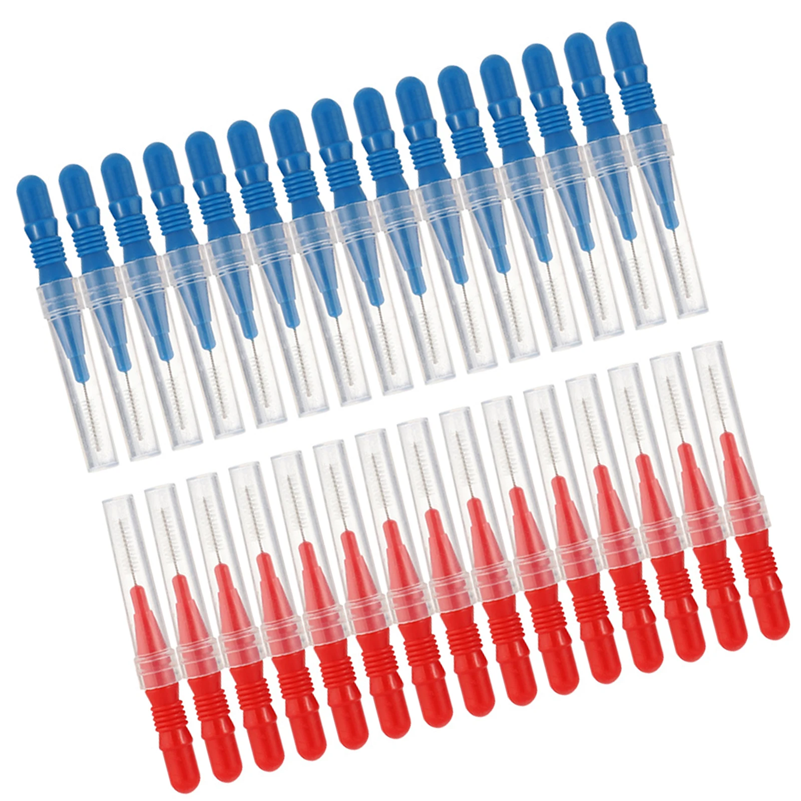 50Pcs Interdental Brush Orthodontic Dental Care Kit for Tooth Gaps Cleaning Oral Hygiene Tool with Travel Cap Nylon Coated Wire
50Pcs Interdental Brush Orthodontic Dental Care Kit for Tooth Gaps Cleaning Oral Hygiene Tool with Travel Cap Nylon Coated Wire