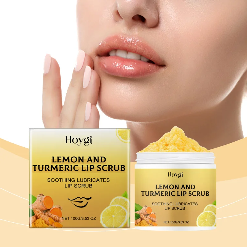 Exfoliating Turmeric Lemon Lip Scrub-Nourishes Dry Lips Hydrating Moisturizing Lip Care Relieves Dryness Portable All-Season Use
Exfoliating Turmeric Lemon Lip Scrub-Nourishes Dry Lips Hydrating Moisturizing Lip Care Relieves Dryness Portable All-Season Use
