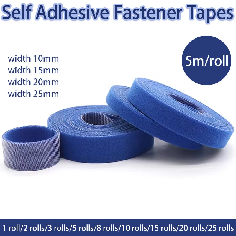 5M/Roll Cable Ties Blue Reusable Bundle Self Adhesive Nylon Cable Ties Manager Winder Cable Clip Ties Strap Straps Wire Tie
5M/Roll Cable Ties Blue Reusable Bundle Self Adhesive Nylon Cable Ties Manager Winder Cable Clip Ties Strap Straps Wire Tie