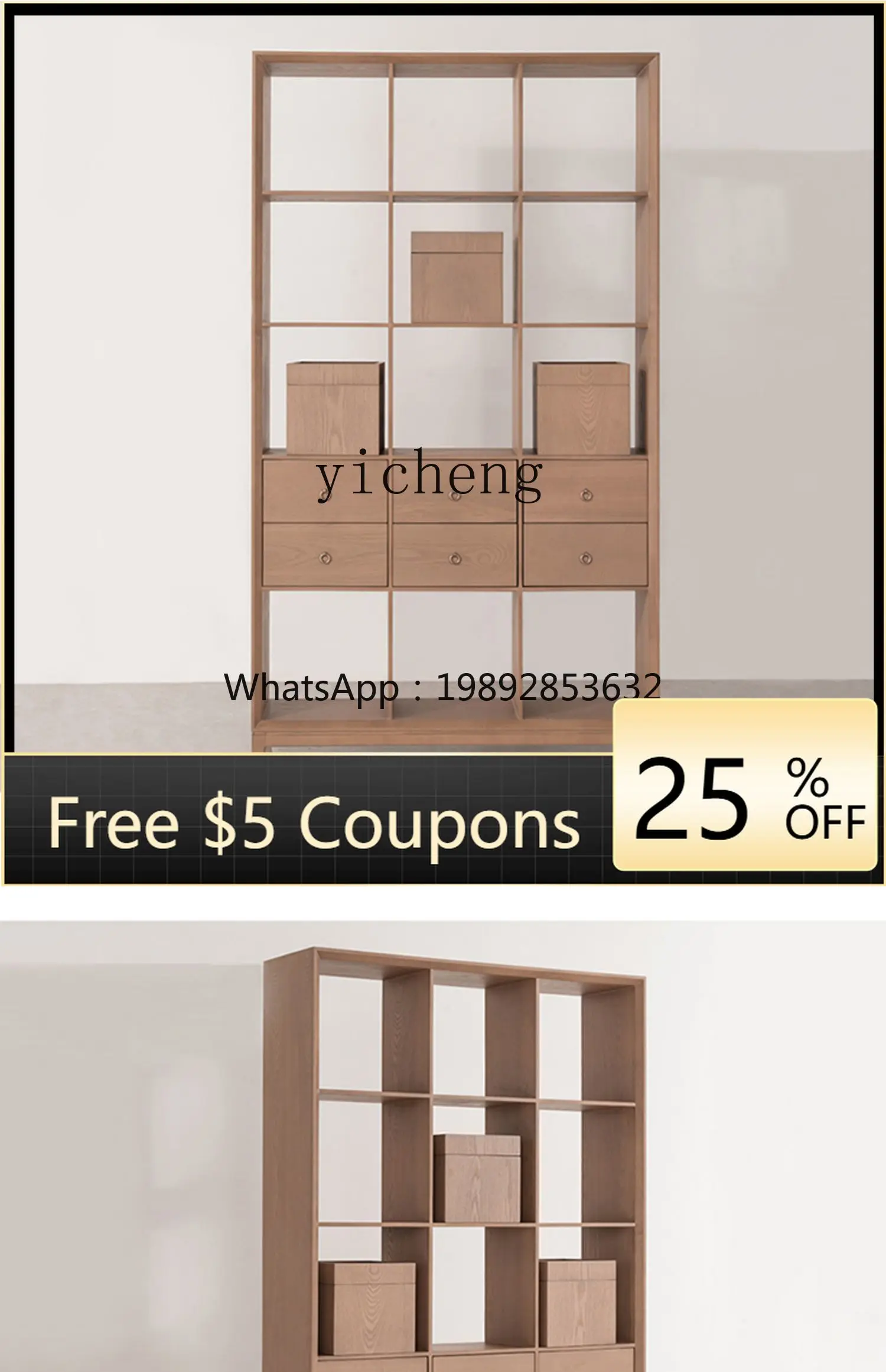 AA New Chinese Bookshelf Combination Zen Bogu Shelf Solid Wood Bookcase Floor Display High Cabinet Decorative Display Cabinet
AA New Chinese Bookshelf Combination Zen Bogu Shelf Solid Wood Bookcase Floor Display High Cabinet Decorative Display Cabinet