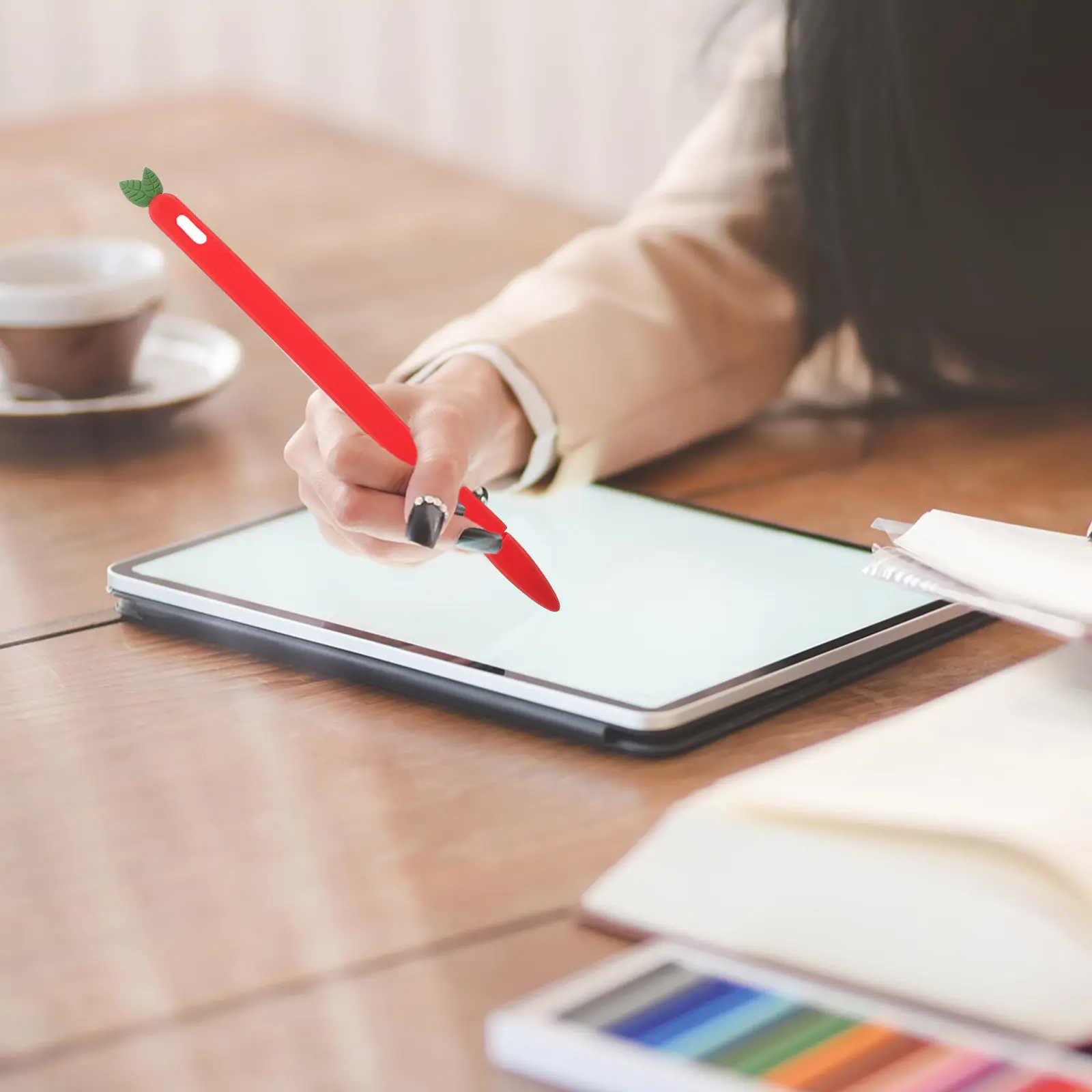 Силиконовый чехол для стилуса 2-го поколения с защитой от падений, улучшенным захватом, гладкой поверхностью и легким весом для ежедневного письма
Силиконовый чехол для стилуса 2-го поколения с защитой от падений, улучшенным захватом, гладкой поверхностью и легким весом для ежедневного письма