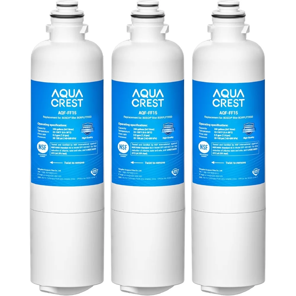US Shipping Replacement Refrigerator Water Filter for Bosch UltraClarity Pro BORPLFTR50 BORPLFTR55 B36CD50 B22CS50
US Shipping Replacement Refrigerator Water Filter for Bosch UltraClarity Pro BORPLFTR50 BORPLFTR55 B36CD50 B22CS50