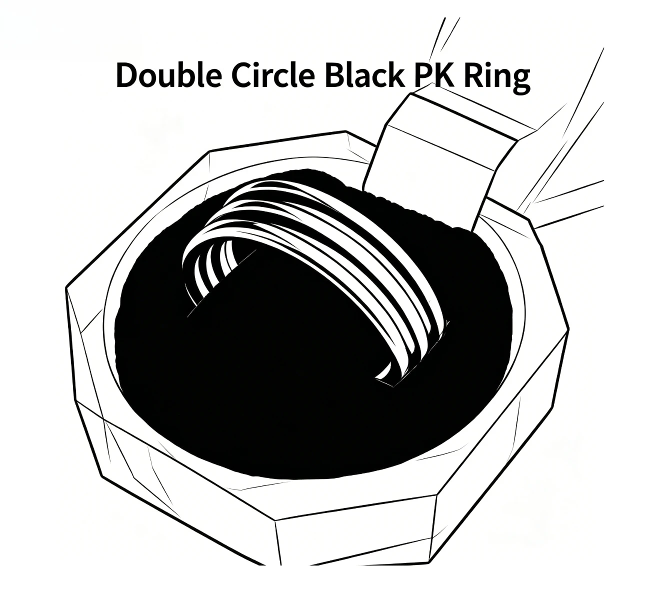 Double Circle Black PK Ring Strong Magnetic Ring (18mm/19mm/20mm/21mm) Magic Tricks Coin Magic Accessories Close-up Illusions
Double Circle Black PK Ring Strong Magnetic Ring (18mm/19mm/20mm/21mm) Magic Tricks Coin Magic Accessories Close-up Illusions