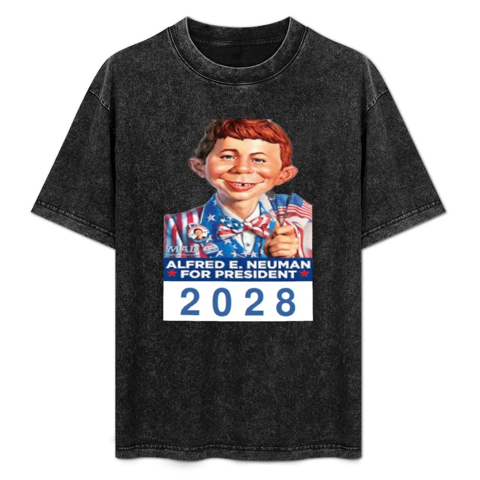 Alfred E. Neuman For President 2028! T-Shirt Casual All Match Short Sleeve T-Shirt
Alfred E. Neuman For President 2028! T-Shirt Casual All Match Short Sleeve T-Shirt
