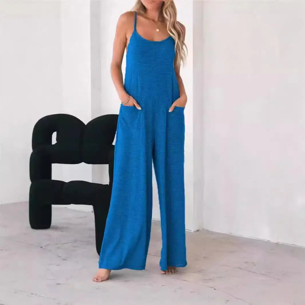 Women's Street Sle Mid-Waist Wide Leg Jumpsuit with Susp Long Straight Leg Jumpsuit Summer 2024 Polyester Fiber
Women's Street Sle Mid-Waist Wide Leg Jumpsuit with Susp Long Straight Leg Jumpsuit Summer 2024 Polyester Fiber