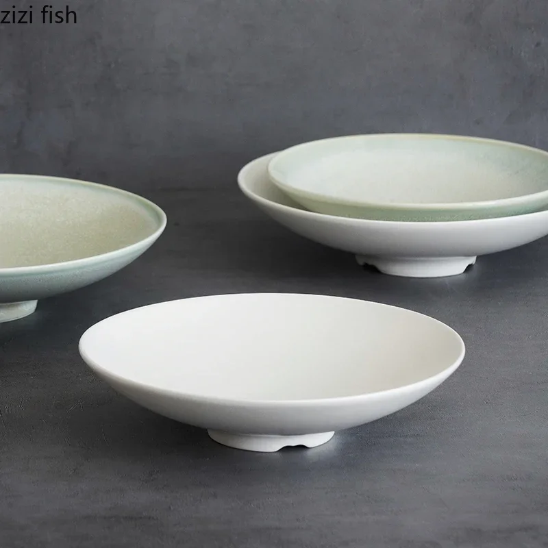 Retro Ceramic Salad Plate Restaurant Dessert Snack Plate Pasta Dish Thick Soup Plate Serving Plates Molecular Cuisine Tableware
Retro Ceramic Salad Plate Restaurant Dessert Snack Plate Pasta Dish Thick Soup Plate Serving Plates Molecular Cuisine Tableware