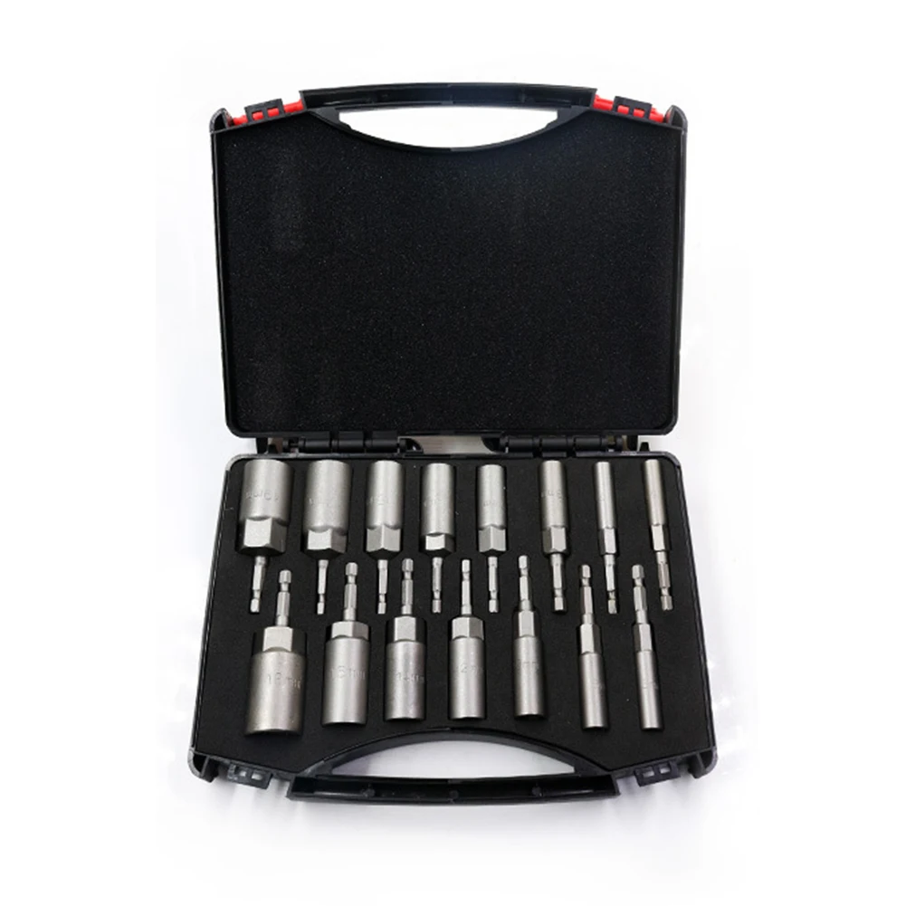 15 Piece Socket Adapter Set Socket Hexagonal Socket Set Chrome Vanadium Steel Construction Tasks Home Renovations
15 Piece Socket Adapter Set Socket Hexagonal Socket Set Chrome Vanadium Steel Construction Tasks Home Renovations