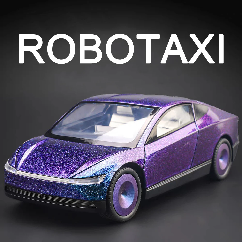 1:24 модели из сплава Robotaxi, автомобили, литые игрушки со световым звуком, миниатюрная модель дверей, открытые автомобили, игрушка для детей
1:24 модели из сплава Robotaxi, автомобили, литые игрушки со световым звуком, миниатюрная модель дверей, открытые автомобили, игрушка для детей