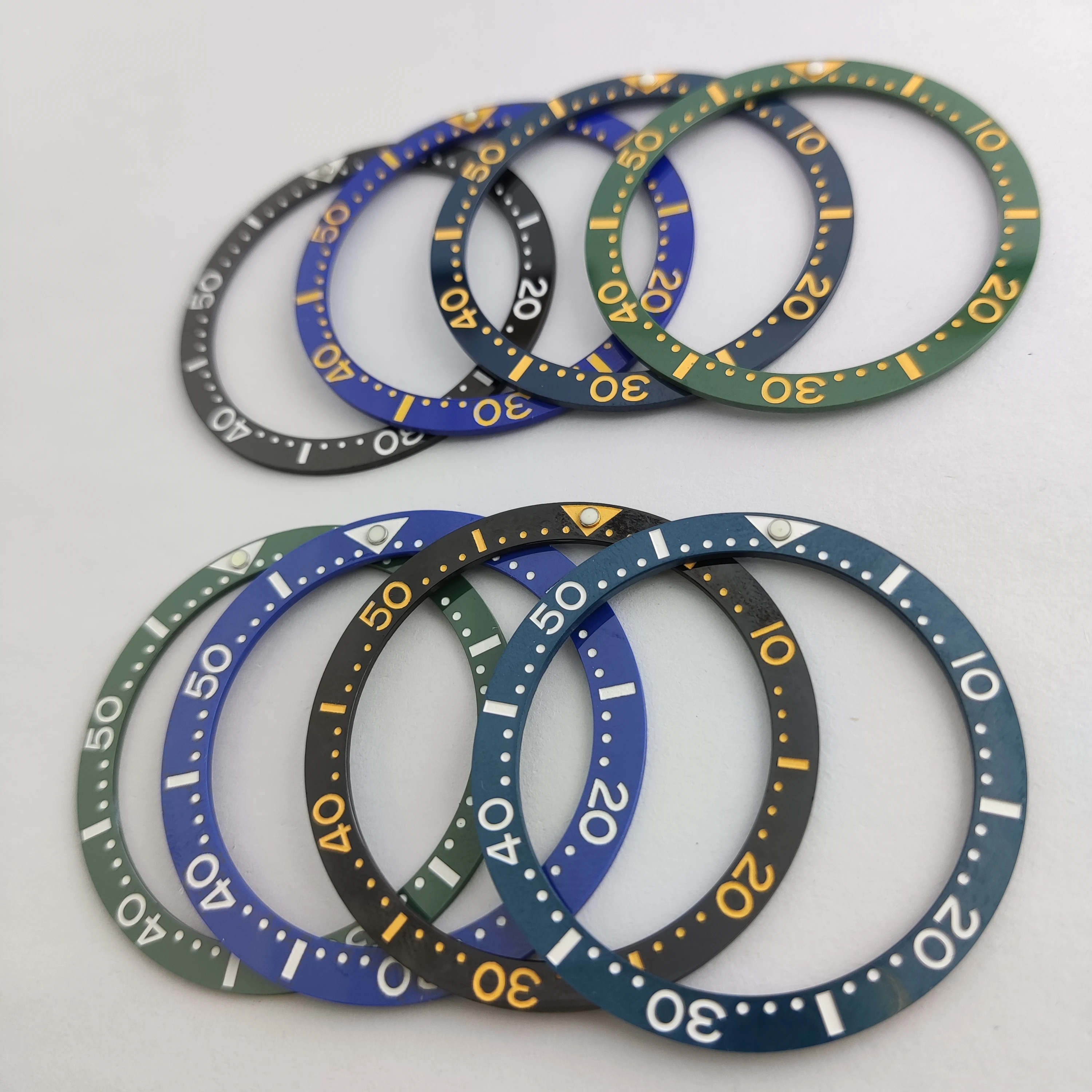 39.3mm*32.1mm watch bezel insert accessories super green luminous ceramic bezel insert Suitable for 39.3mm watch case
39.3mm*32.1mm watch bezel insert accessories super green luminous ceramic bezel insert Suitable for 39.3mm watch case