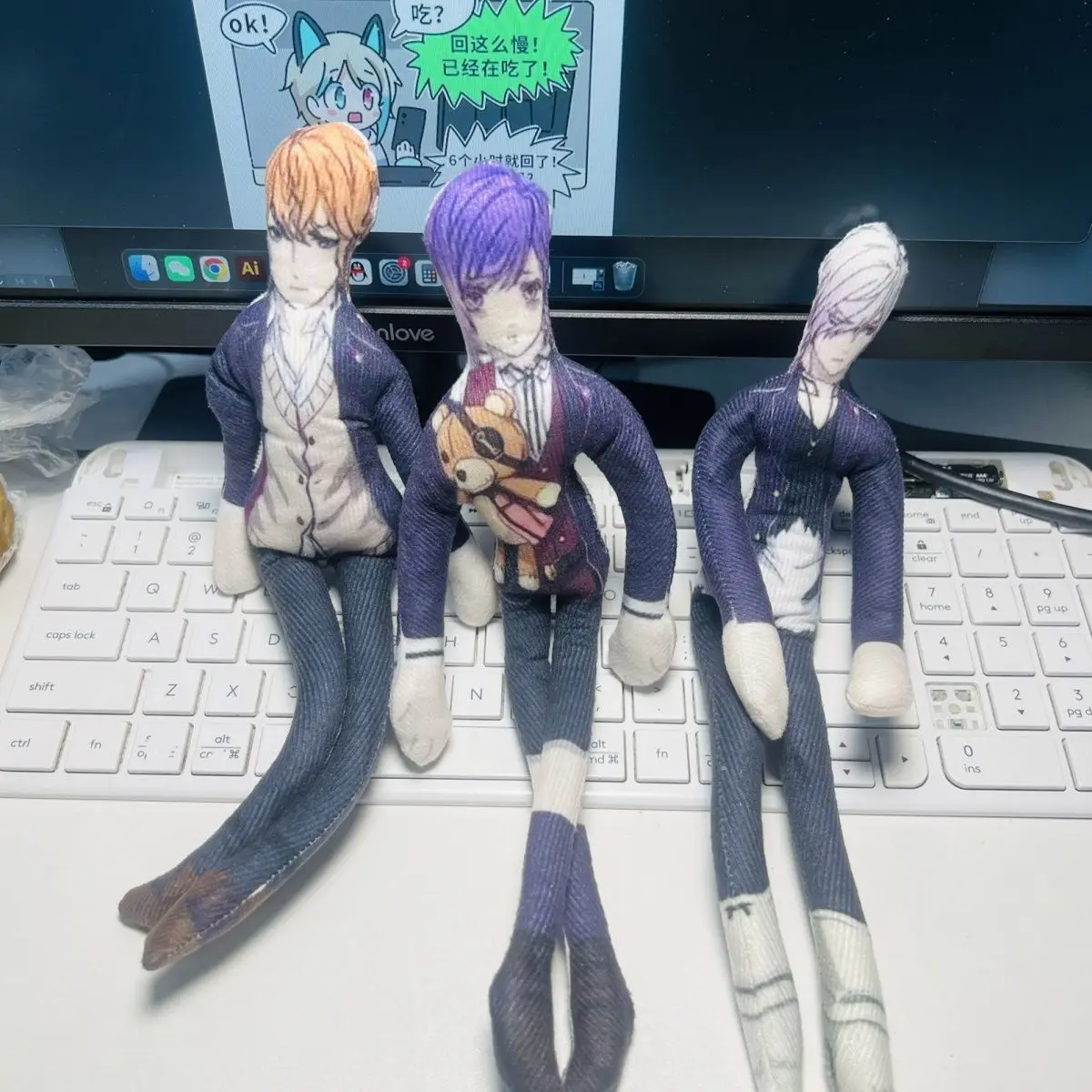 Diabolik Lovers Сакамаки Канатато мягкие куклы подвижные абстрактные тело проволочный скелет реквизит на Хэллоуин ручная работа
Diabolik Lovers Сакамаки Канатато мягкие куклы подвижные абстрактные тело проволочный скелет реквизит на Хэллоуин ручная работа