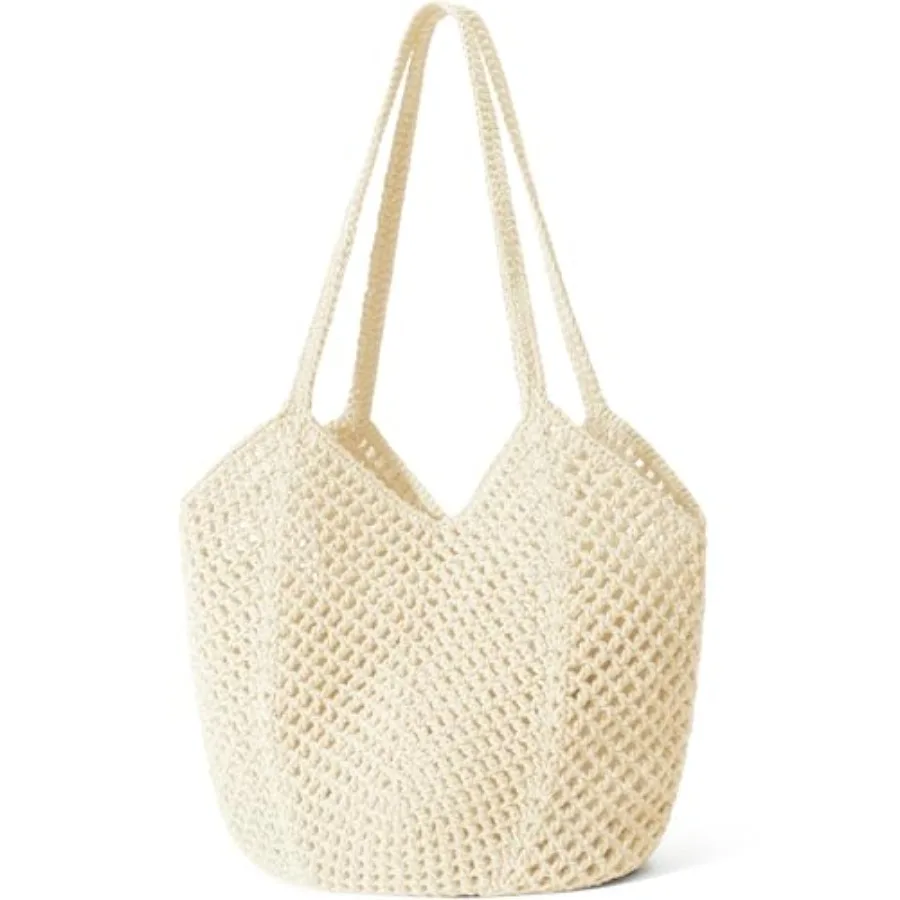 Tavaleu Crochet Tote Beach Bags for Women, Mesh Beach Tote Knit Bag, Summer Vacation Aesthetic Boho Hobo Shoulder Bag
Tavaleu Crochet Tote Beach Bags for Women, Mesh Beach Tote Knit Bag, Summer Vacation Aesthetic Boho Hobo Shoulder Bag