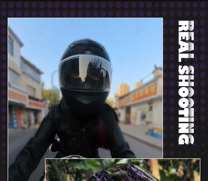 Motorcycle AI Smart Full-Face Helmet with Integrated Camera, Bluetooth, and Anti-Fog Technology
Motorcycle AI Smart Full-Face Helmet with Integrated Camera, Bluetooth, and Anti-Fog Technology