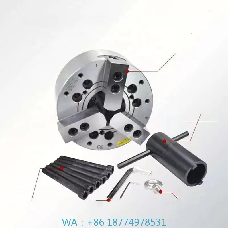 Новый полный набор патронов с тремя захватами на складеОригинальный стандартный 6-дюймовый полый твердый гидравлический патрон оптом
Новый полный набор патронов с тремя захватами на складеОригинальный стандартный 6-дюймовый полый твердый гидравлический патрон оптом