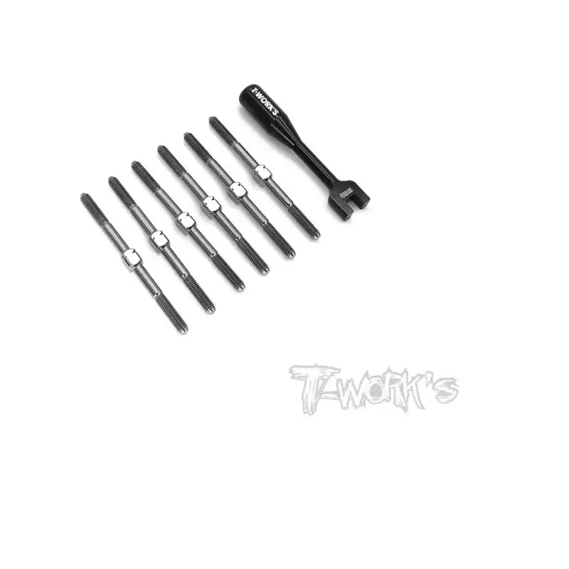 Original T works TB-235 64 Titanium Turnbuckle Set ( For Serpent SRX4 ) Professional Rc part
Original T works TB-235 64 Titanium Turnbuckle Set ( For Serpent SRX4 ) Professional Rc part