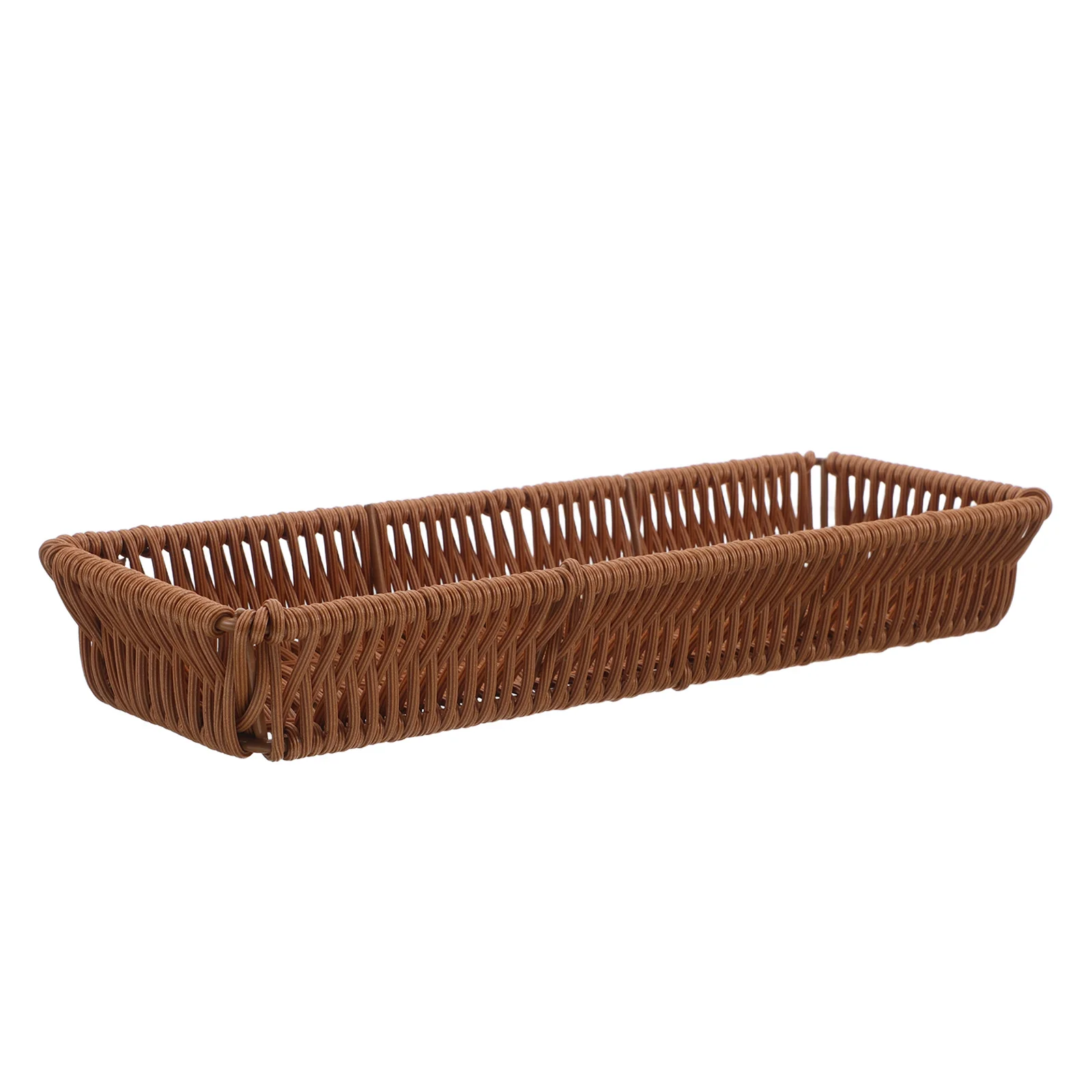 Woven Cutlery Basket Imitation Rattan Kitchen Utensil Holder Countertop Organizer Tray for Forks Spoons Silverware Chopsticks
Woven Cutlery Basket Imitation Rattan Kitchen Utensil Holder Countertop Organizer Tray for Forks Spoons Silverware Chopsticks