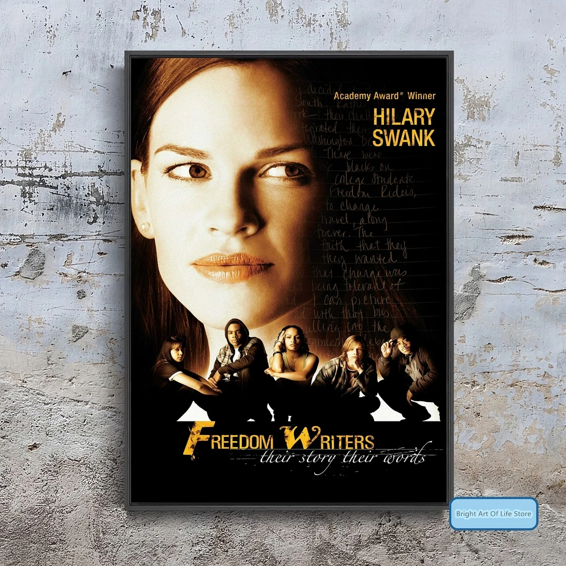 Freedom Writers (2007) Movie Poster Cover Photo Canvas Print Wall Art Home Decor (Unframed)
Freedom Writers (2007) Movie Poster Cover Photo Canvas Print Wall Art Home Decor (Unframed)