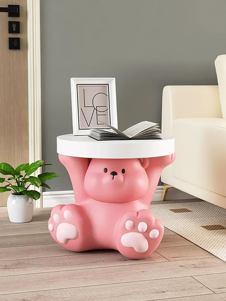 Nordic Home Furniture Coffee Table,Light Luxury Living Room Furniture Cartoon Bear Sofa Side Table,Bedroom Storage Bedside Table
Nordic Home Furniture Coffee Table,Light Luxury Living Room Furniture Cartoon Bear Sofa Side Table,Bedroom Storage Bedside Table
