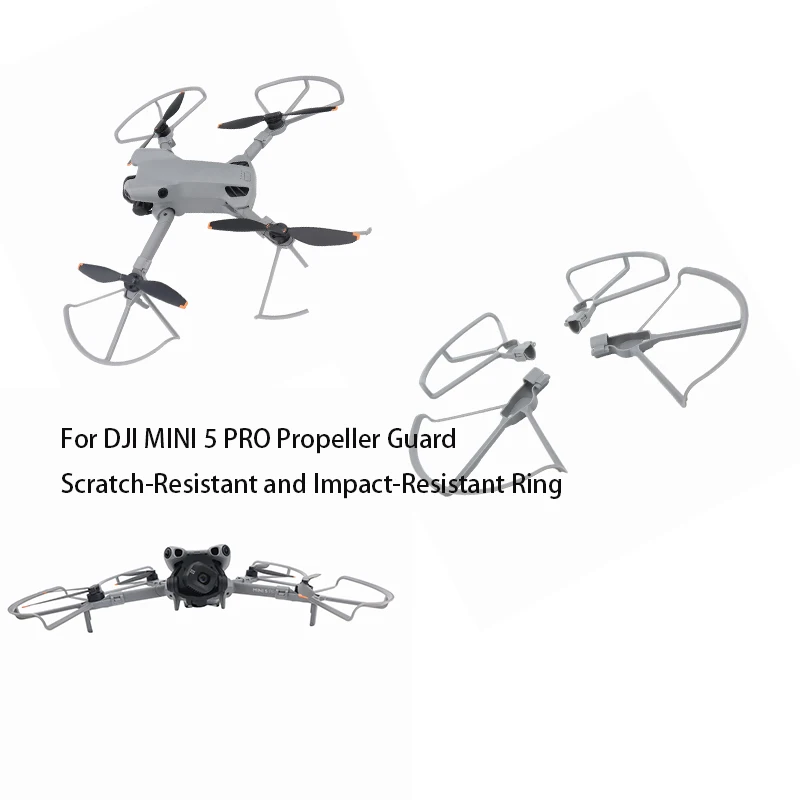 For DJI MINI 5 PRO Propeller Guard Scratch-Resistant and Impact-Resistant Ring
For DJI MINI 5 PRO Propeller Guard Scratch-Resistant and Impact-Resistant Ring