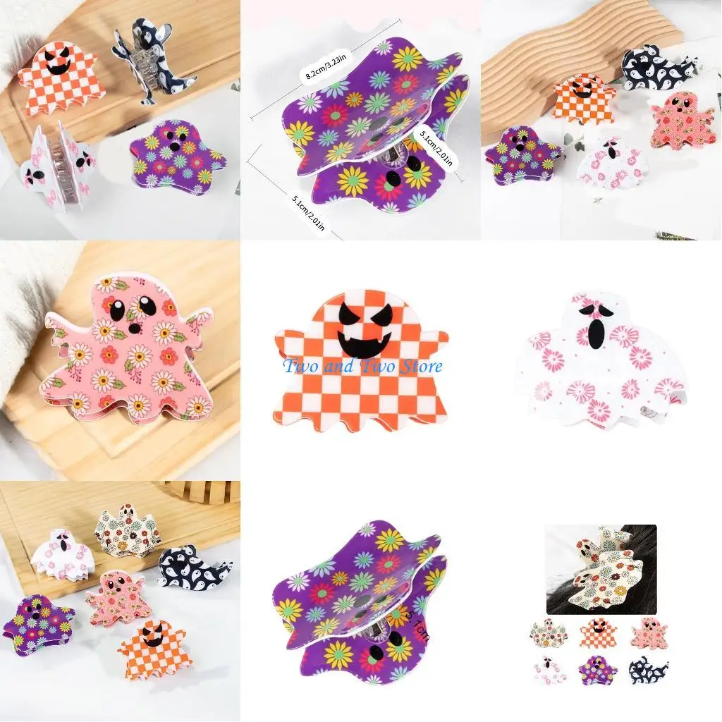 HX6F Halloween Ghosty Woman Teens Ponytail Hair Claw Delicate Hair Clip Anti-slip Taking Photo Hair Accessories
HX6F Halloween Ghosty Woman Teens Ponytail Hair Claw Delicate Hair Clip Anti-slip Taking Photo Hair Accessories