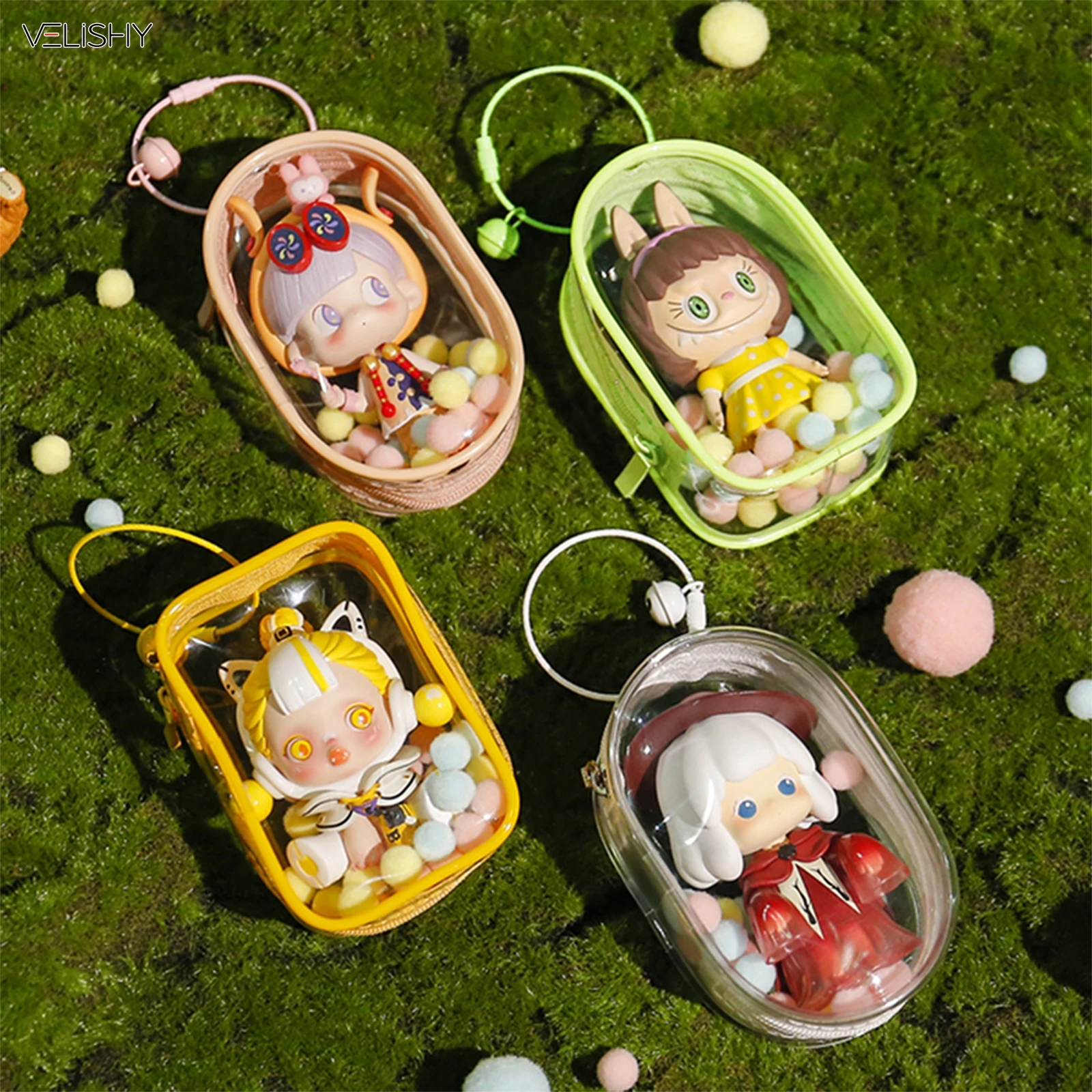 Thickened Doll Storage Pouch Outdoor Plush Doll Display Box Pvc Glitter Clear Keychain Bag Mystery Box Hot Selling
Thickened Doll Storage Pouch Outdoor Plush Doll Display Box Pvc Glitter Clear Keychain Bag Mystery Box Hot Selling