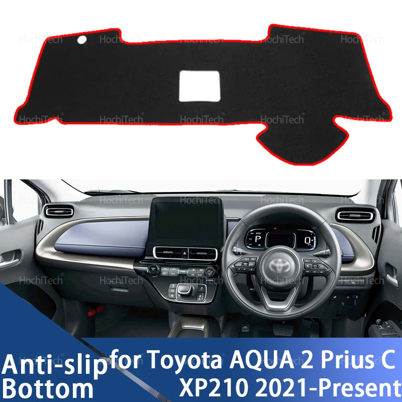 Dash Board Sunshade Carpet Dashboard Cover Protective Pad For Toyota AQUA 2 Prius C XP210 2021-Present Accessories
Dash Board Sunshade Carpet Dashboard Cover Protective Pad For Toyota AQUA 2 Prius C XP210 2021-Present Accessories