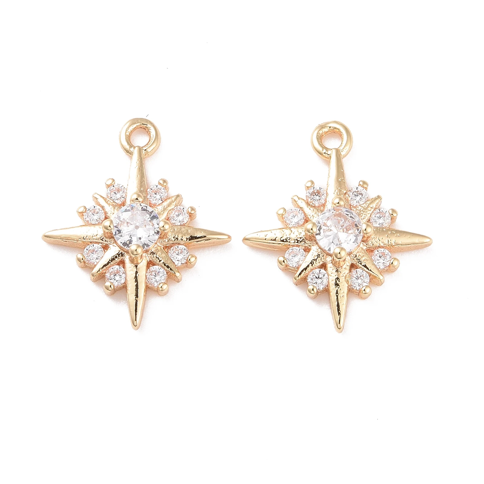Pandahall 30Pcs Gold Color Plated Star Shape Brass Micro Pave Clear CZ Cubic Zirconia Charms For Necklace Jewelry Making Gift
Pandahall 30Pcs Gold Color Plated Star Shape Brass Micro Pave Clear CZ Cubic Zirconia Charms For Necklace Jewelry Making Gift