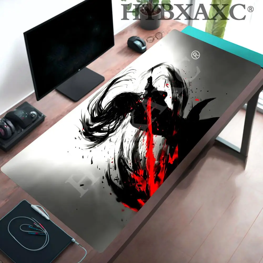 HYBXAXC Anime Samurai Ninja Mouse Pad, Red Black Ink Wash Katana Desk Mat, Non-Slip Large Gaming Mousepad for Gamer Laptop
HYBXAXC Anime Samurai Ninja Mouse Pad, Red Black Ink Wash Katana Desk Mat, Non-Slip Large Gaming Mousepad for Gamer Laptop