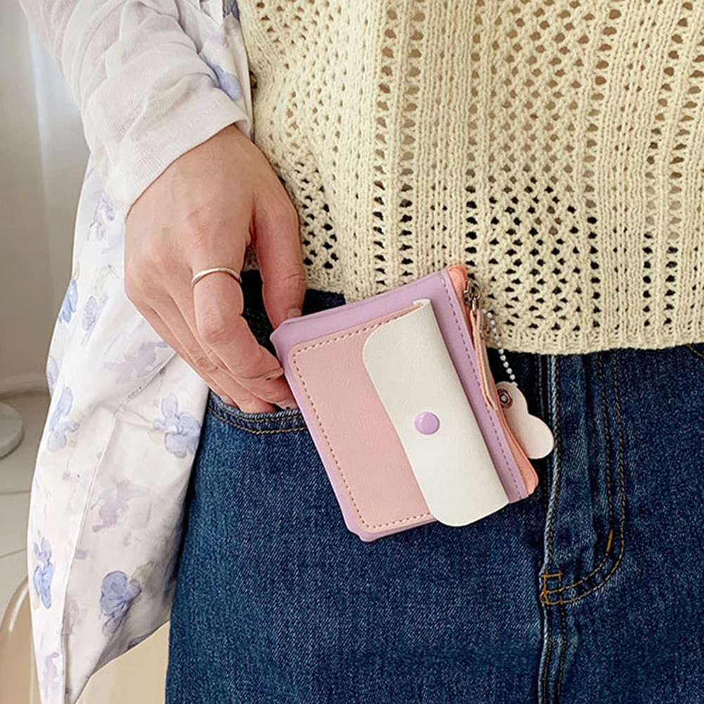Small Lightweight Wallet Key Organiser Purse Fashion Macaron Colors: Present For Teens Adults
Small Lightweight Wallet Key Organiser Purse Fashion Macaron Colors: Present For Teens Adults