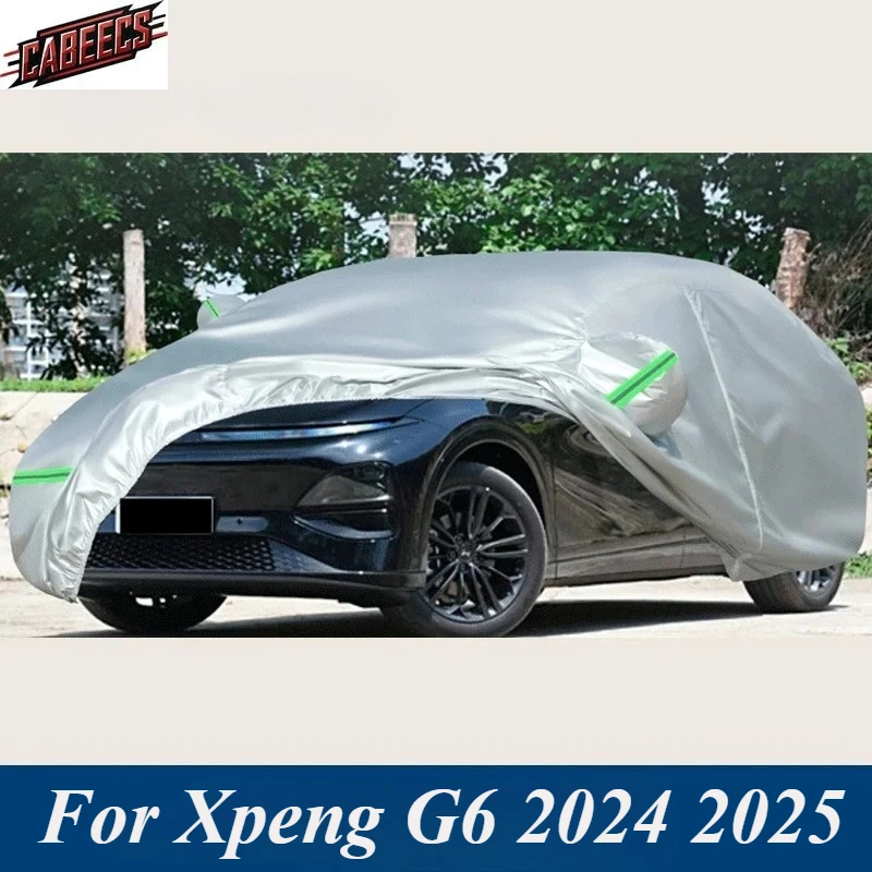 For XPENG G6 XiaoPeng G6 2024 2025 2026 Full Car Cover Outdoor Sun Anti UV Rain Snow Dust Protection Oxford Cloth Accessories
For XPENG G6 XiaoPeng G6 2024 2025 2026 Full Car Cover Outdoor Sun Anti UV Rain Snow Dust Protection Oxford Cloth Accessories