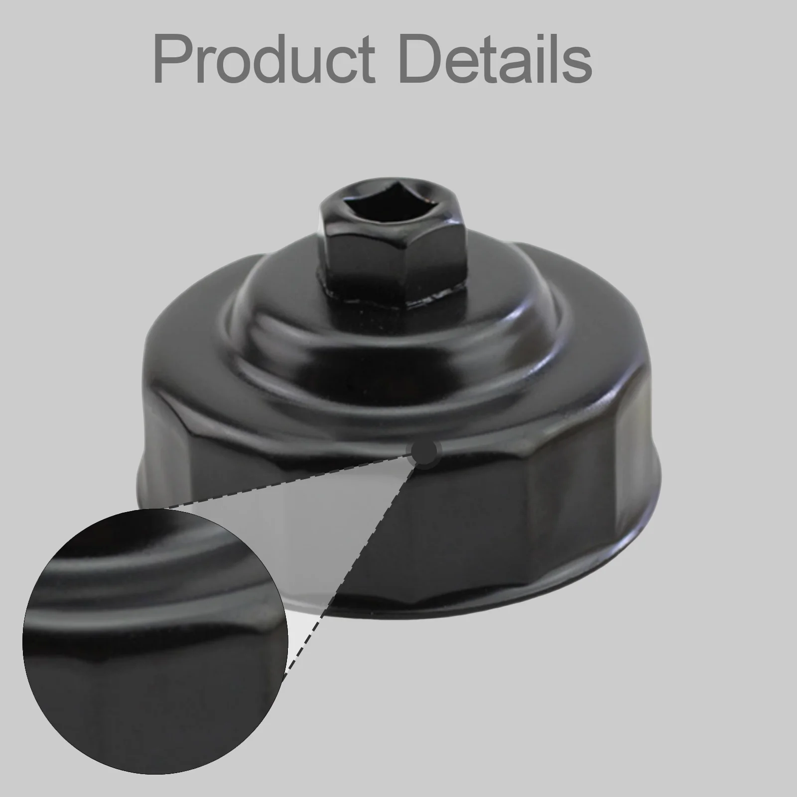 Oil Filter Wrench Heavy Duty 76mm 14 Flutes Premium Carbon Steel Practical Replacement for Motorbike Twist-on Filters
Oil Filter Wrench Heavy Duty 76mm 14 Flutes Premium Carbon Steel Practical Replacement for Motorbike Twist-on Filters