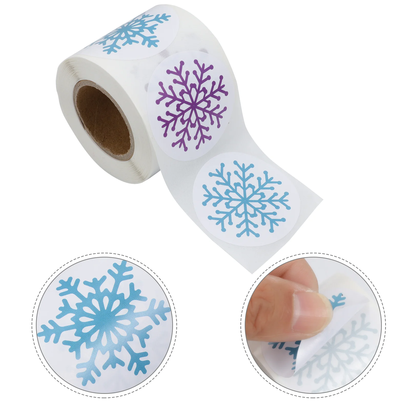 500Pcs Christmas Snowflakes Stickers Self Adhesive Holiday Decoration Craft Scrapbooking Gift Tags Envelopes Candy Bags
500Pcs Christmas Snowflakes Stickers Self Adhesive Holiday Decoration Craft Scrapbooking Gift Tags Envelopes Candy Bags