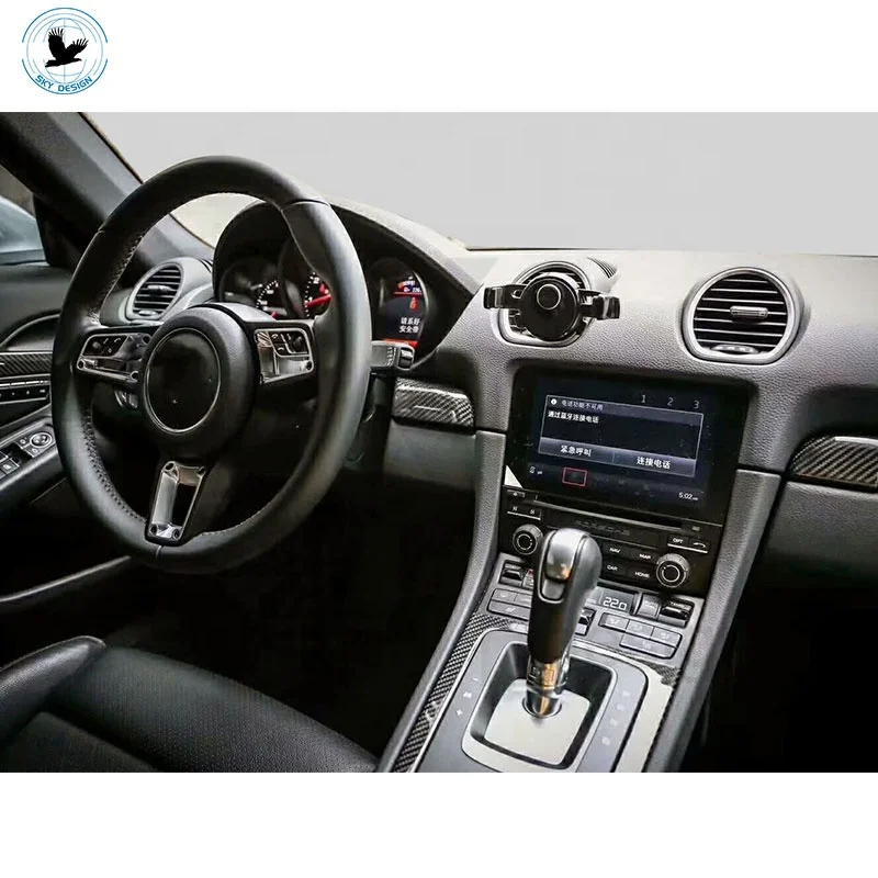 9 шт., автомобильные аксессуары из углеродного волокна для салона Porsche 718 boxster Cayman
9 шт., автомобильные аксессуары из углеродного волокна для салона Porsche 718 boxster Cayman