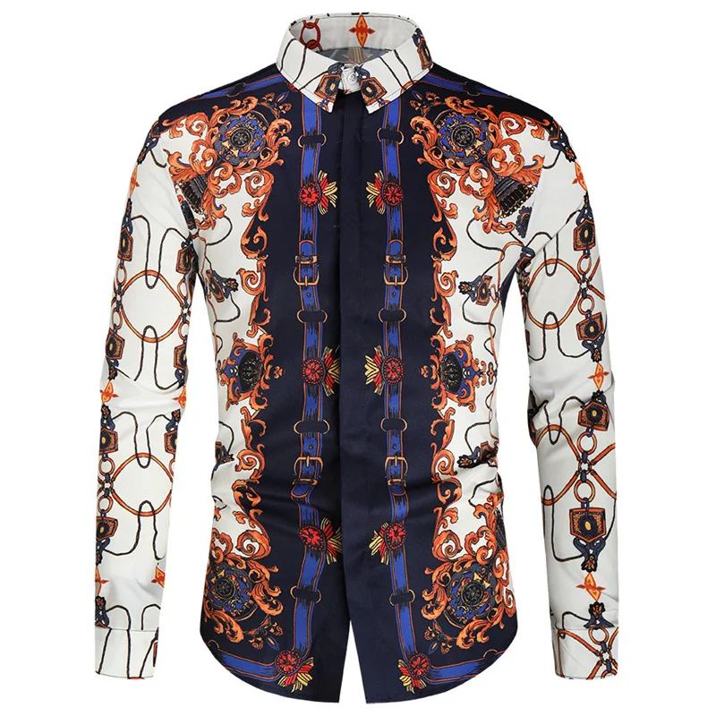 Luxury Golden Pattern Hawaiian Shirts For Men Colorful 3D Printed Blouse Casual Loose Aloha Shirts Long Sleeves Tops Streetwear
Luxury Golden Pattern Hawaiian Shirts For Men Colorful 3D Printed Blouse Casual Loose Aloha Shirts Long Sleeves Tops Streetwear