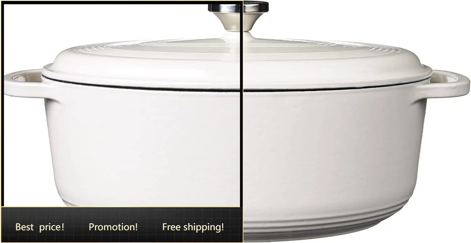 Best-selling products7 Quart Enameled Cast Iron Oval Dutch Oven with Lid Dual Handles Oven Safe up to 500 F or on Stovetop Use t
Best-selling products7 Quart Enameled Cast Iron Oval Dutch Oven with Lid Dual Handles Oven Safe up to 500 F or on Stovetop Use t
