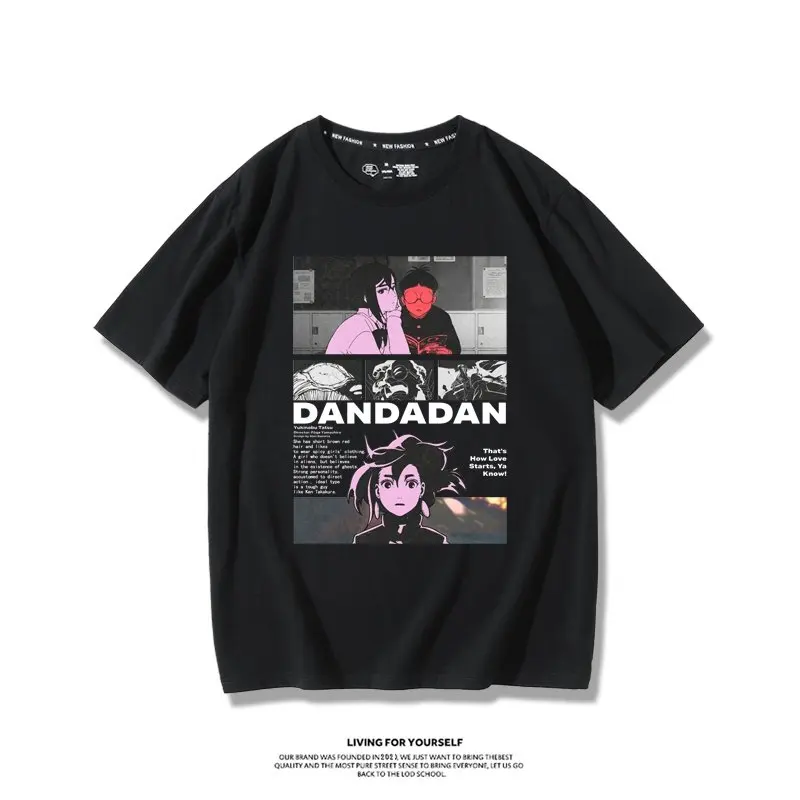 Футболка с принтом Dandadan Ayase Momo Takakura Ken для женщин и мужчин, оверсайз, Y2k, с коротким рукавом, хлопковая, высокого качества, женская и мужская одежда
Футболка с принтом Dandadan Ayase Momo Takakura Ken для женщин и мужчин, оверсайз, Y2k, с коротким рукавом, хлопковая, высокого качества, женская и мужская одежда