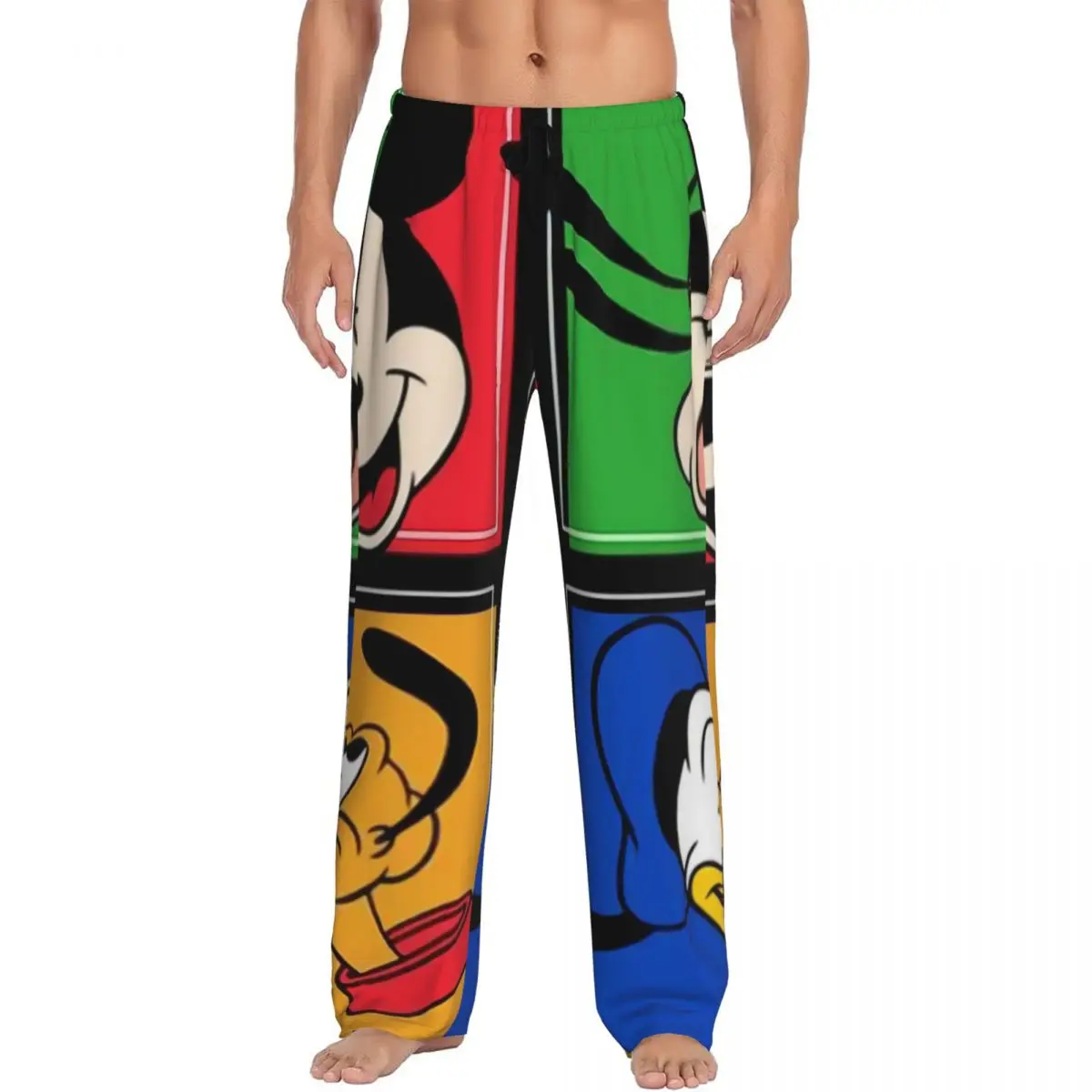 Custom Minnie Mickey Mouse Cartoon Animation Pajama Pants Sleepwear for Men Elastic Waistband Sleep Lounge Bottoms with Pockets
Custom Minnie Mickey Mouse Cartoon Animation Pajama Pants Sleepwear for Men Elastic Waistband Sleep Lounge Bottoms with Pockets