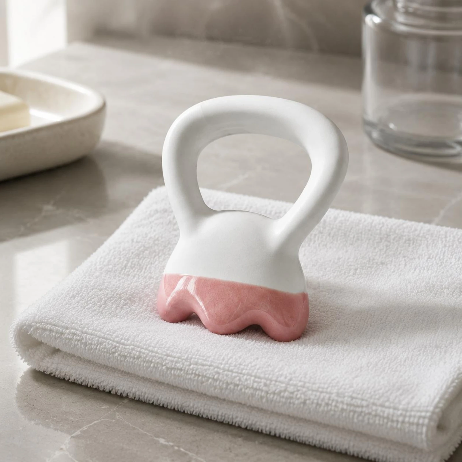 Loop Handle Massager Even Handheld Ceramic Massager Ceramic Massage Tool Lightweight Personal Care Item Portable
Loop Handle Massager Even Handheld Ceramic Massager Ceramic Massage Tool Lightweight Personal Care Item Portable