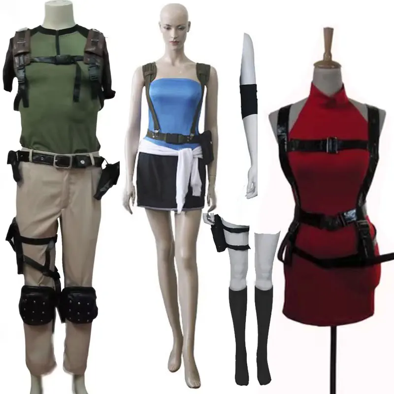 Anime Sir Crocodile Jill Valentine Cosplay Ada Wong Costume Halloween Party Sets
Anime Sir Crocodile Jill Valentine Cosplay Ada Wong Costume Halloween Party Sets