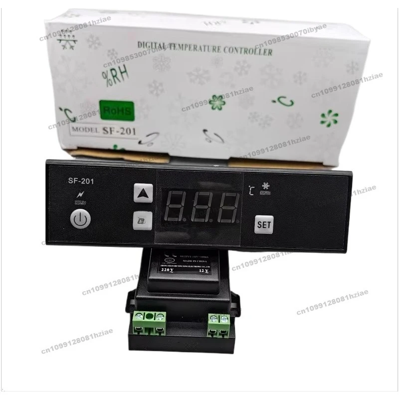 SF-201 Контроллер температуры витрины, морозильной камеры, электронный термостат для морозильной камеры PC 201 Дисплей термостата
SF-201 Контроллер температуры витрины, морозильной камеры, электронный термостат для морозильной камеры PC 201 Дисплей термостата