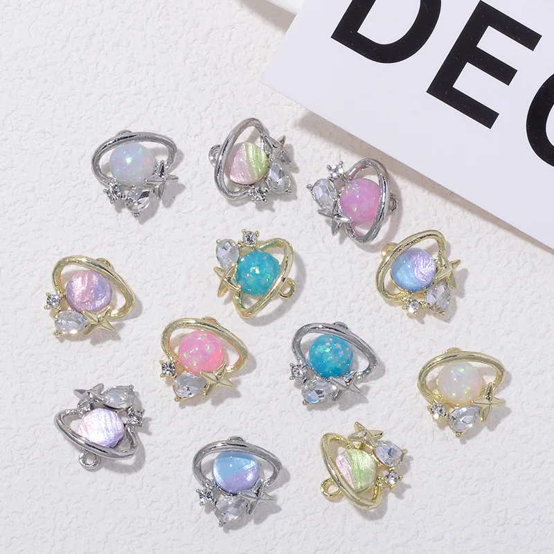 50PCS 15*16mmGold/Silver color Hot Selling Crystal Planet Charms Alloy Pendant For Bracelet DIY Fashion Jewelry Accessories
50PCS 15*16mmGold/Silver color Hot Selling Crystal Planet Charms Alloy Pendant For Bracelet DIY Fashion Jewelry Accessories
